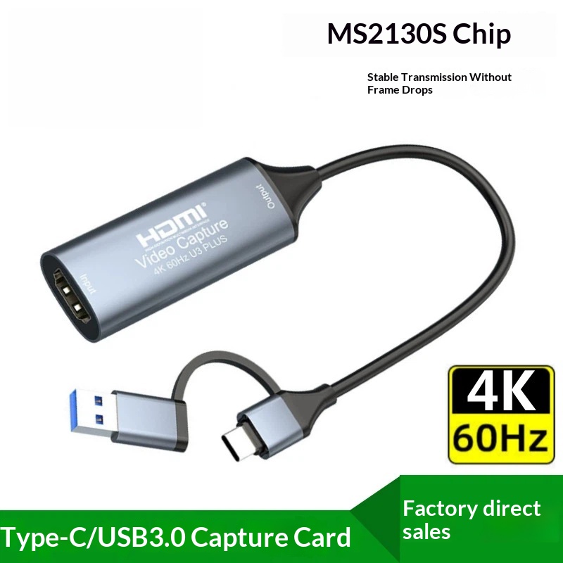 Capture Card 4K Hdmi - USB3.0 Video Yakalama Kartı 4K 60Hz