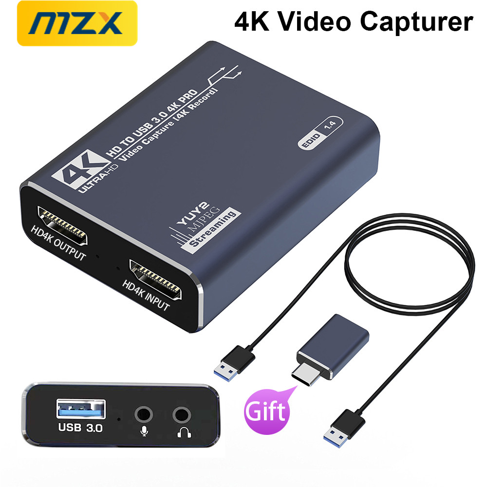 Capture Card 4K Hdmi - MZX 4K Video yakalama kartı kurulu