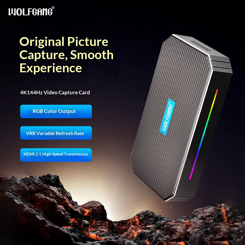 Capture Card 4K Hdmi - Wolfgang WVD12 Canlı Yayınlar için Özel
