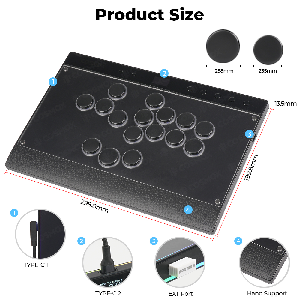 Haute42-COSMOX C16 Kolsuz Dene - Controller Analog Stick incelemesi ve fiyatı