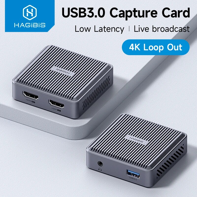 Hagibis 4K HDMI uyumlu Video o - Capture Card 4K Hdmi incelemesi ve fiyatı