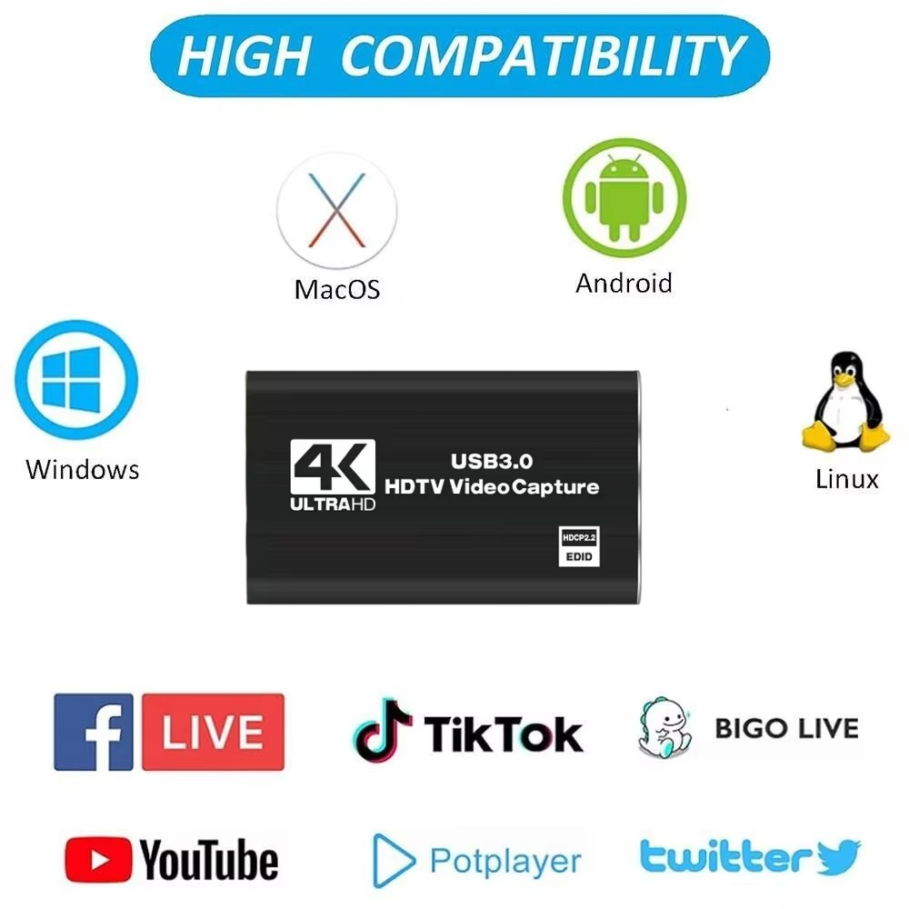 Roreta 4K USB 3.0 Video Yakala - Capture Card 4K Hdmi incelemesi ve fiyatı