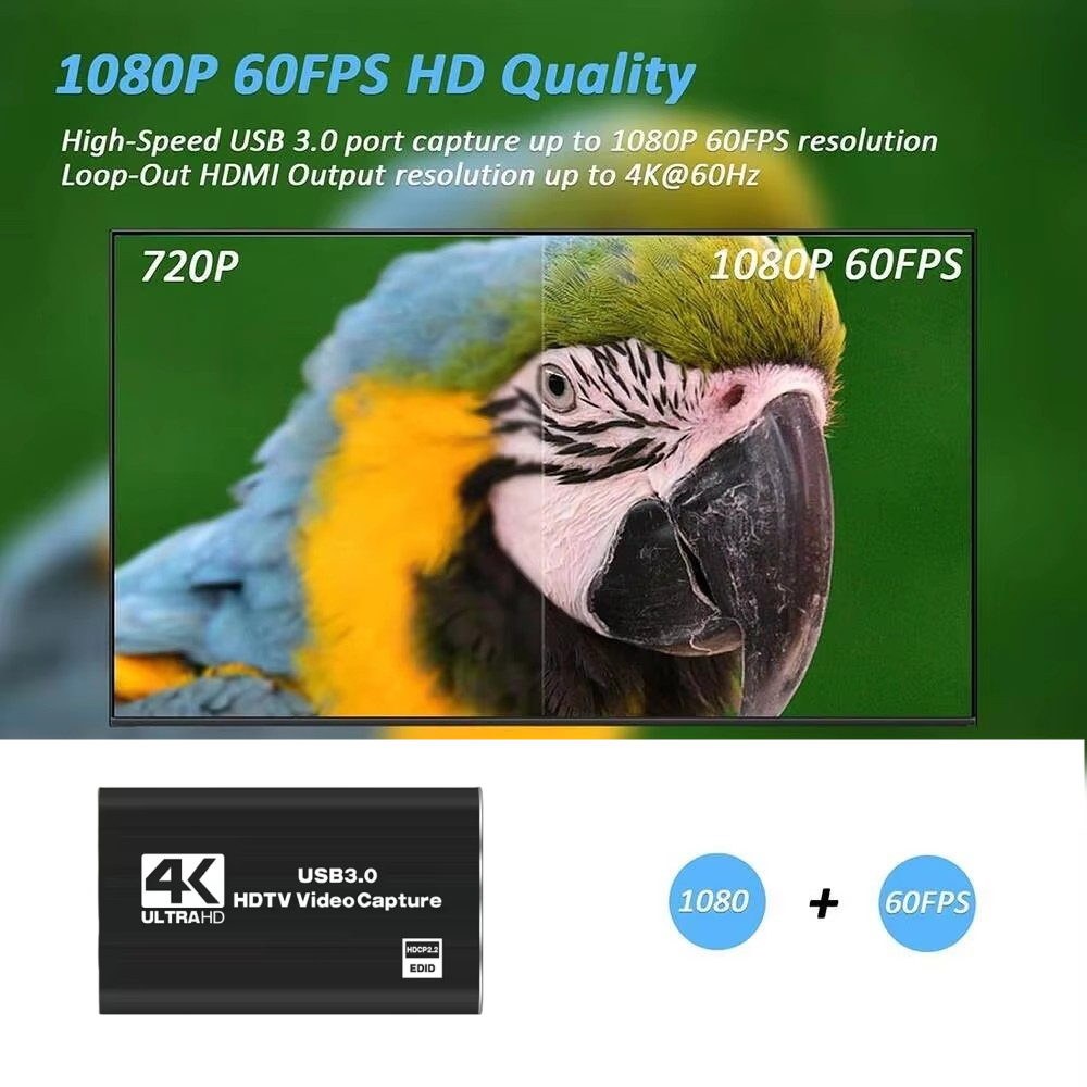 Roreta 4K USB 3.0 Video Yakala - Capture Card 4K Hdmi incelemesi ve fiyatı