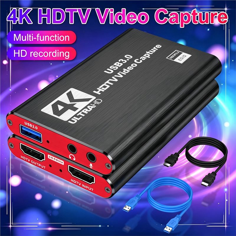 AT82-PC Kaydı İçin Oyun 4K USB - Capture Card 4K Hdmi incelemesi ve fiyatı
