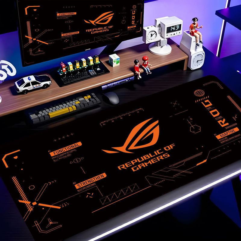 VIKAMA Siyah Pembe ROG Tech Ci - Esports Gaming Logo incelemesi ve fiyatı