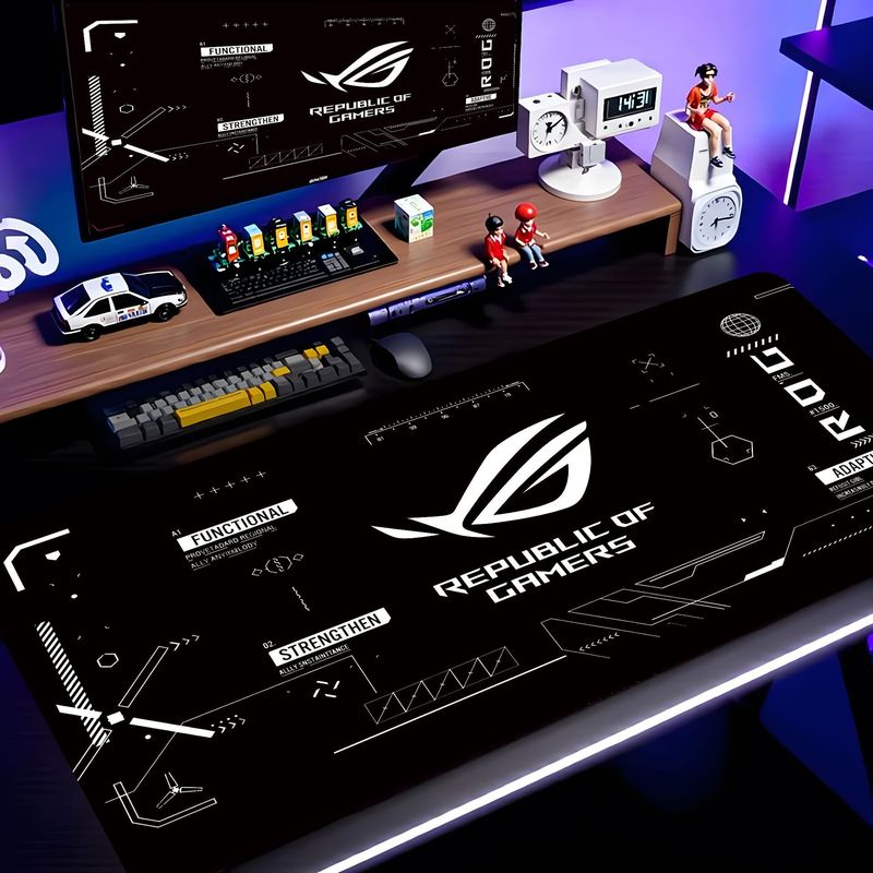 VIKAMA Siyah Pembe ROG Tech Ci - Esports Gaming Logo incelemesi ve fiyatı
