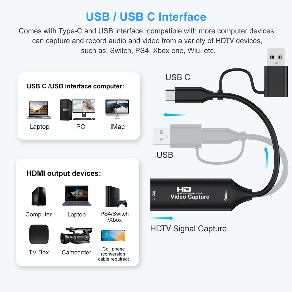 4K HDMI uyumlu USB Video Yakal - Capture Card 4K Hdmi incelemesi ve fiyatı